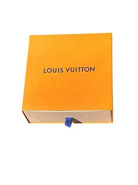 Louis Vuitton orange slide drawer pull storage box